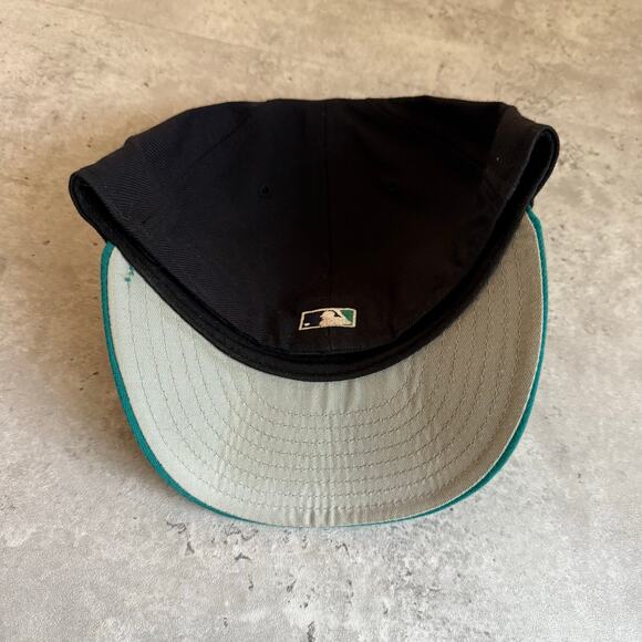Seattle Mariners new era fitted hat size 71/4 mlb baseball cap - Picture 5 of 5